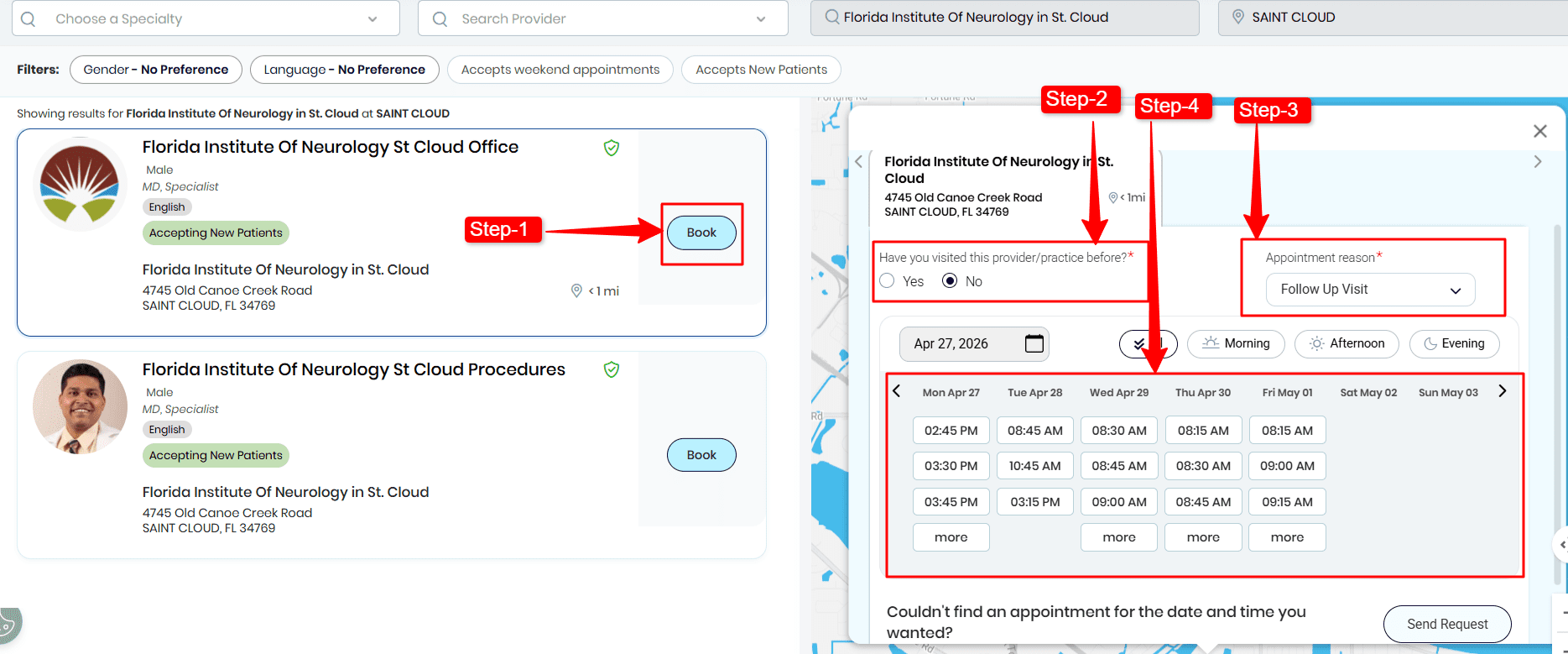 Healow scheduler provider card