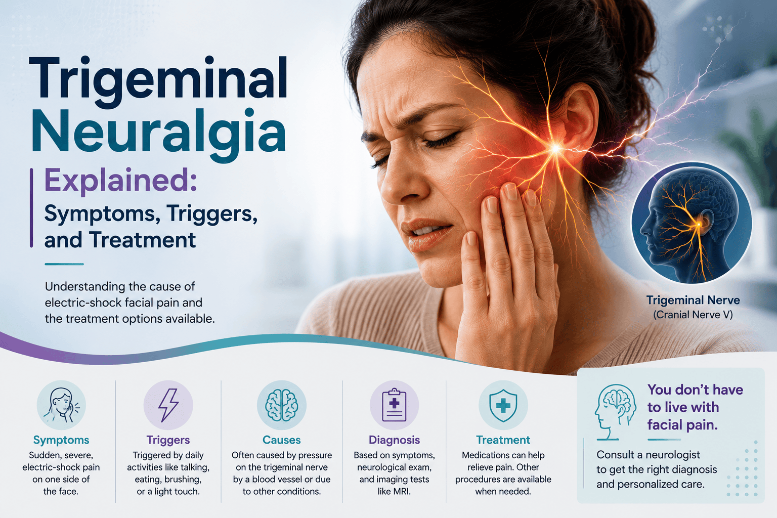 Trigeminal Neuralgia Explained: Symptoms, Triggers, and Treatment