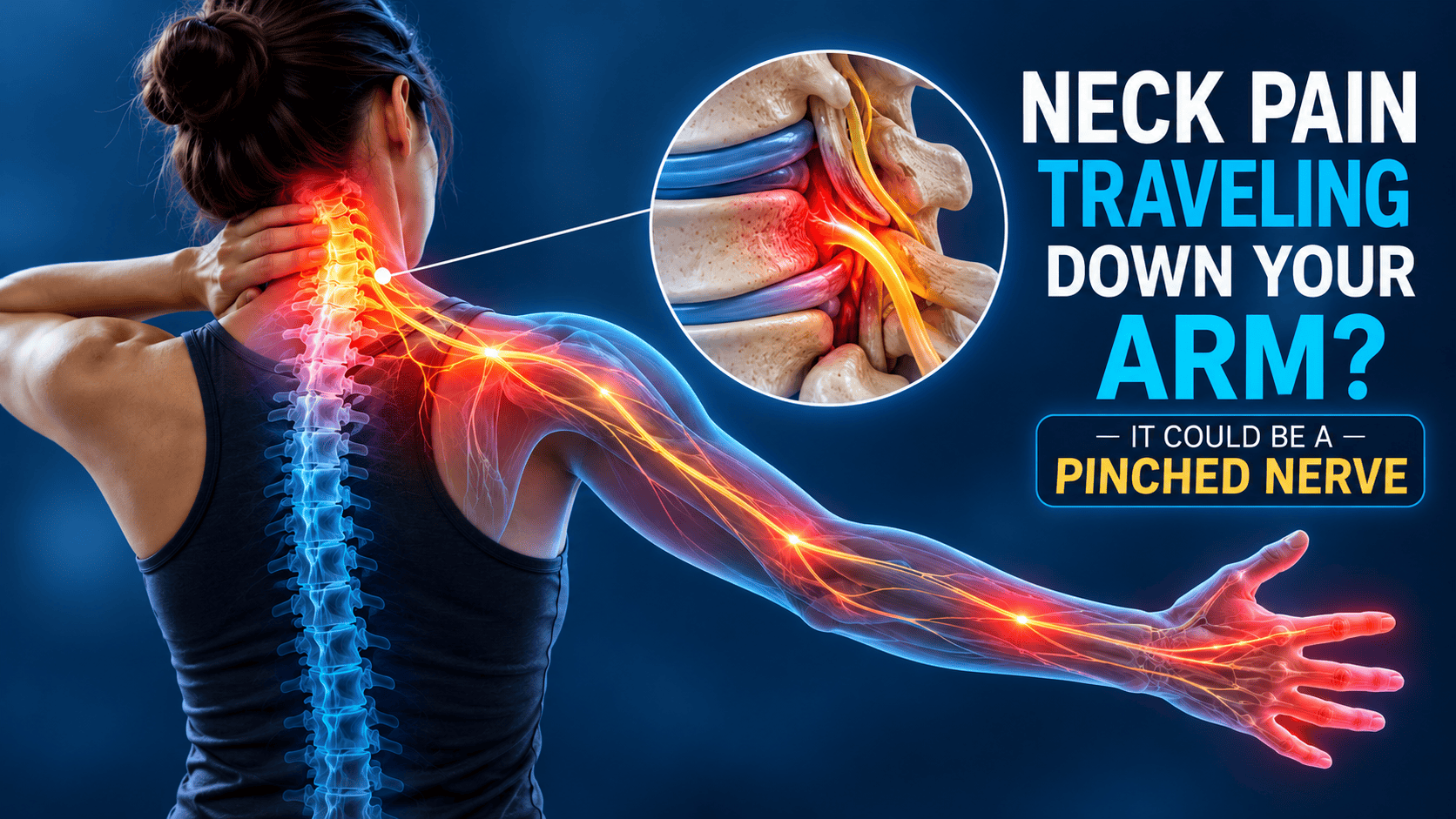 Neck Pain Traveling Down Your Arm? It Could Be a Pinched Nerve