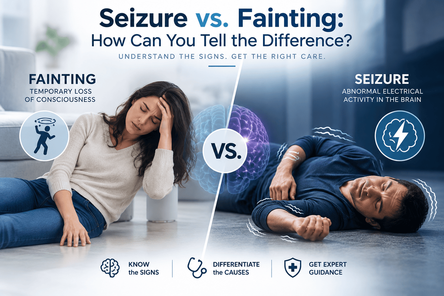 Seizure or Fainting? How Can You Tell the Difference?